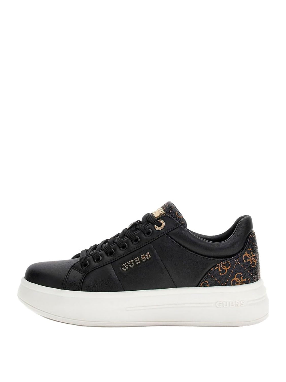 GUESS Sneakers platform Donna - modello FLFWLLPEL12 Nero