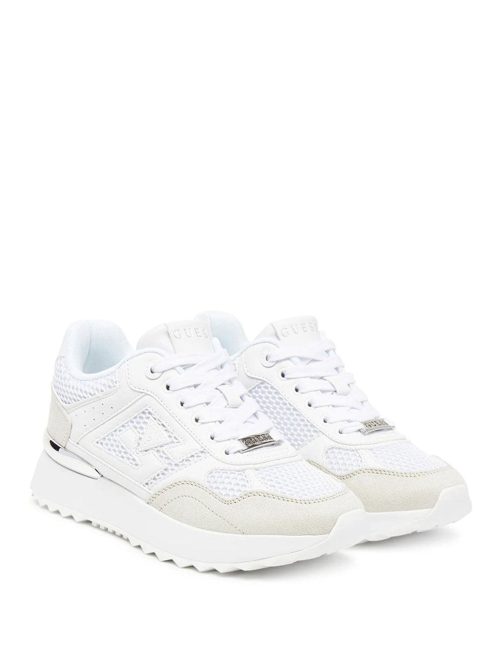 GUESS Sneakers Donna - modello FLTKORELE12 Bianco
