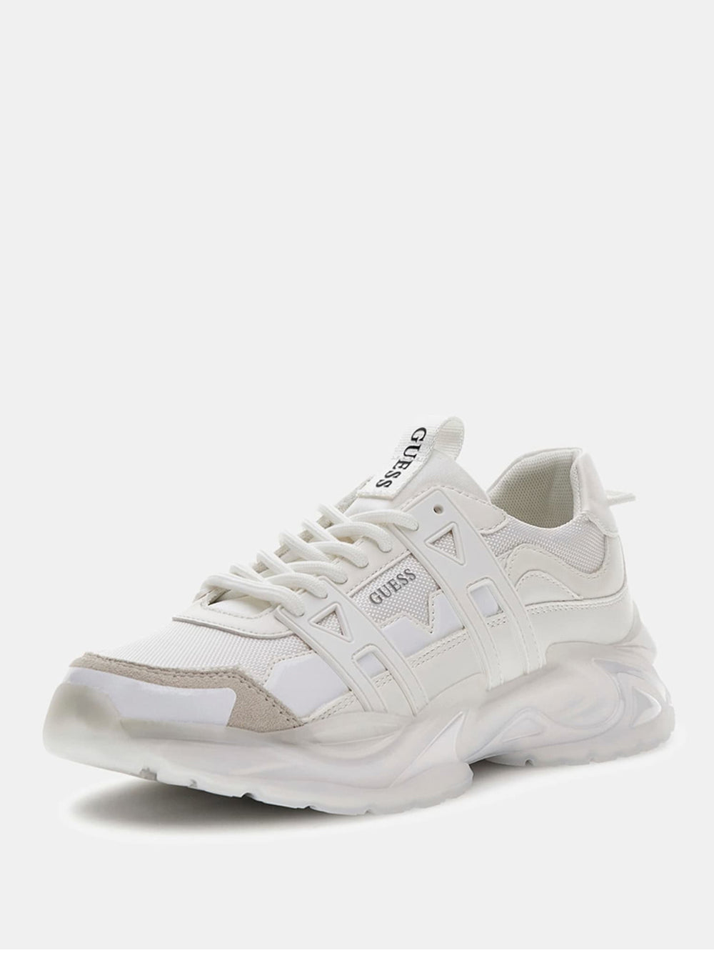 GUESS Sneakers Uomo - modello FMFUNOELL12 Bianco