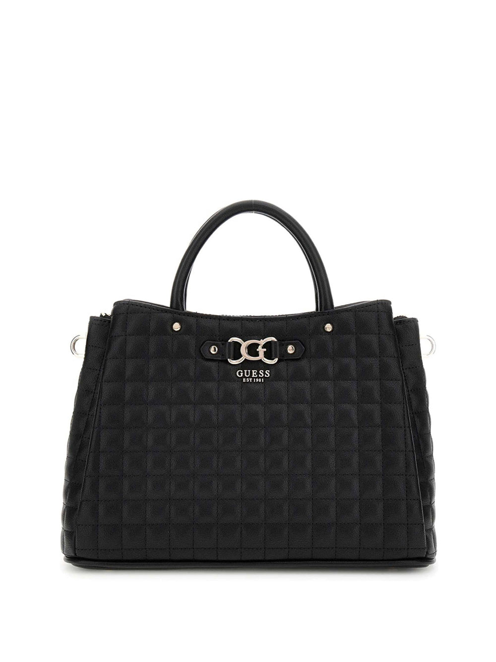 GUESS Borsa a Mano Trapuntata Donna - modello HWQG8424060 Nero