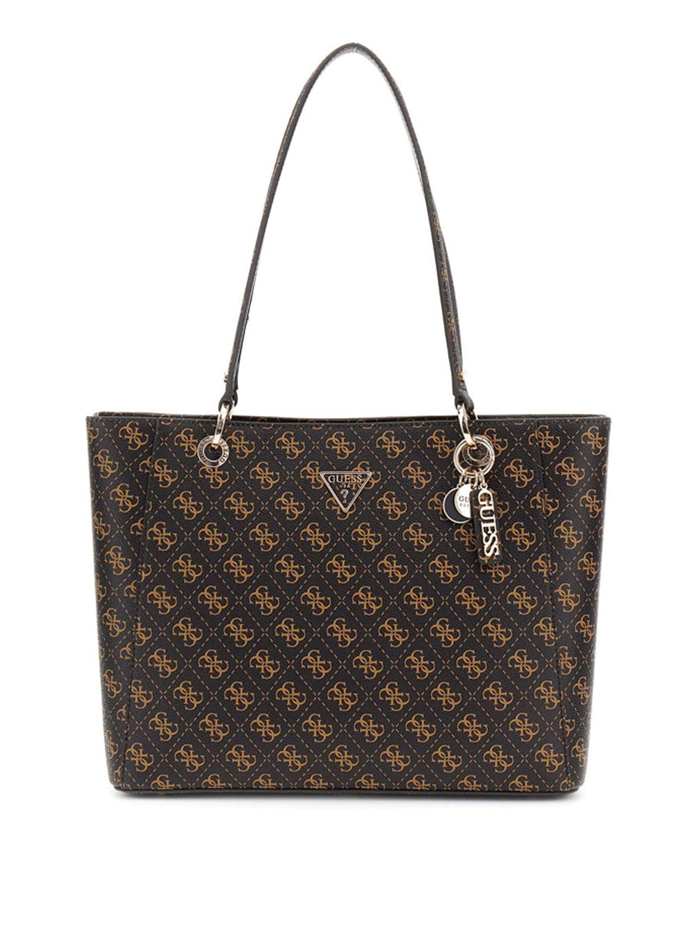 GUESS Borsa Shopping logato Donna - modello HWQG9672250 Marrone