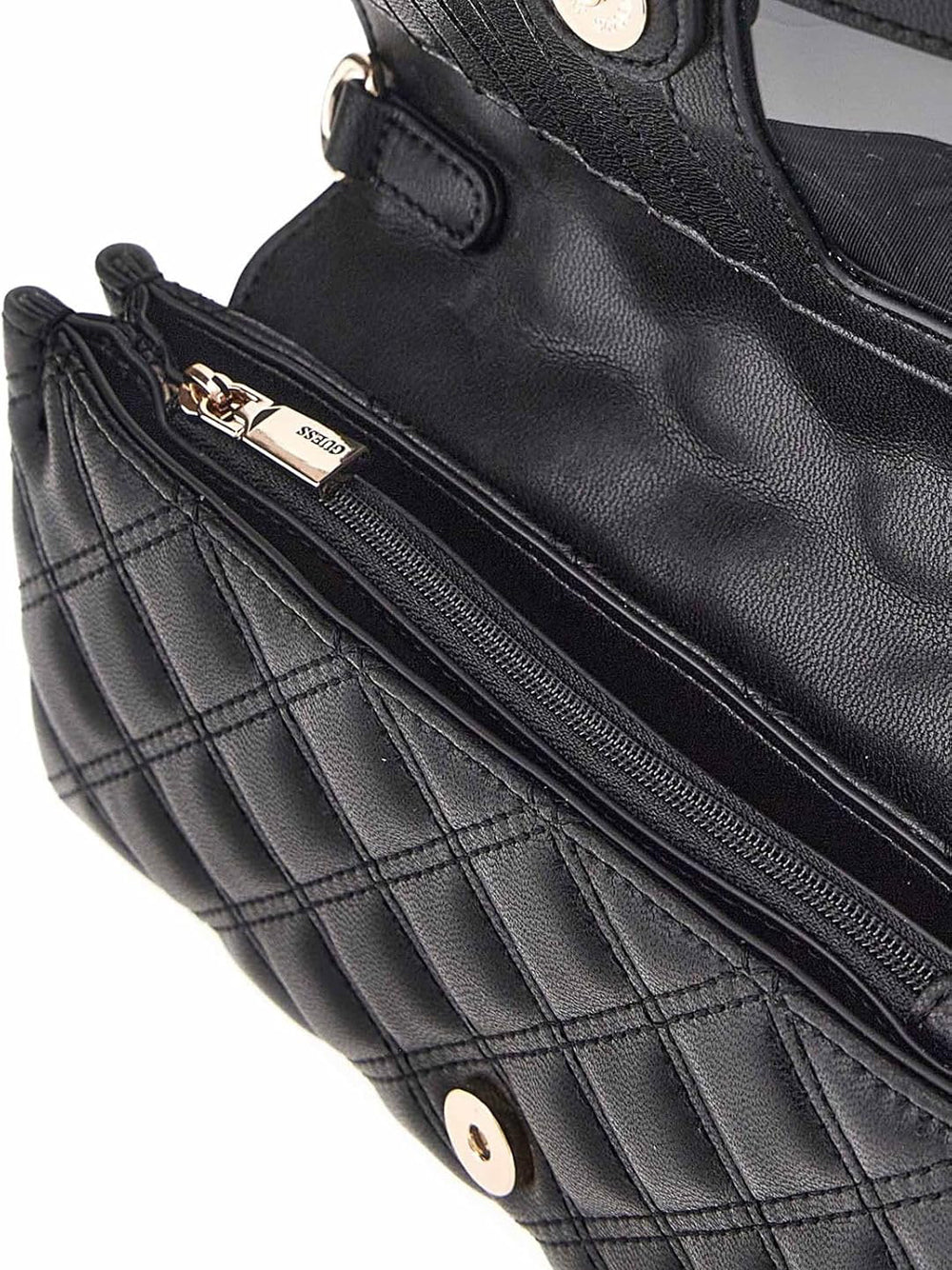 GUESS Borsa a Tracolla Trapuntata Donna - modello HWQG9673750 Nero