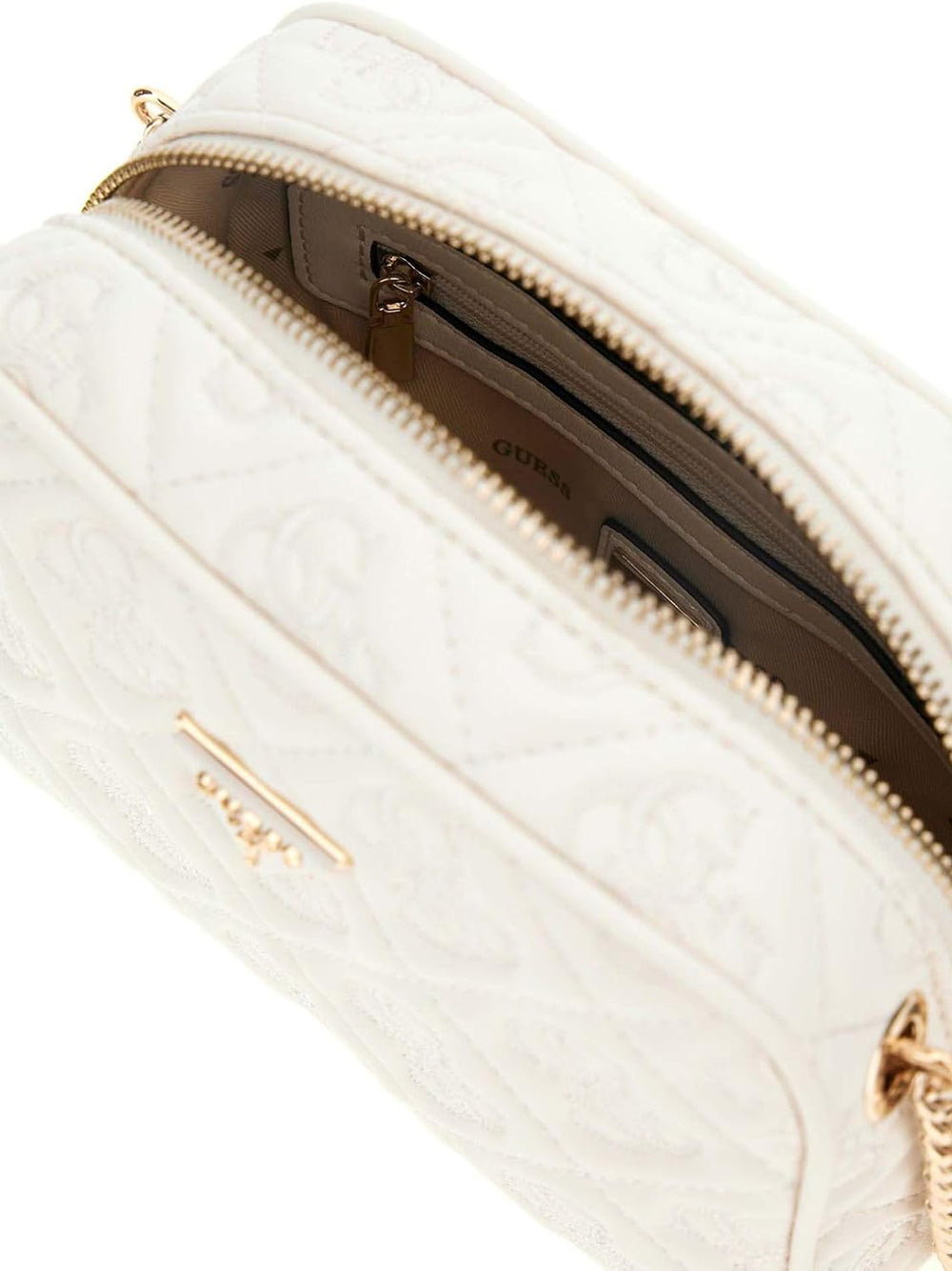 GUESS Borsa a Tracolla logato Donna - modello HWQL9658140 Bianco