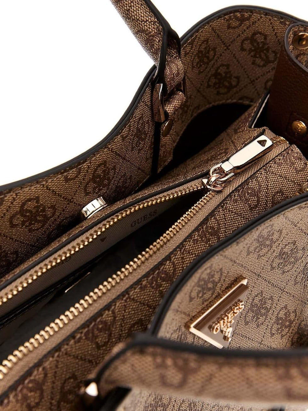 GUESS Borsa a Mano logato Donna - modello HWSG6974060 Marrone