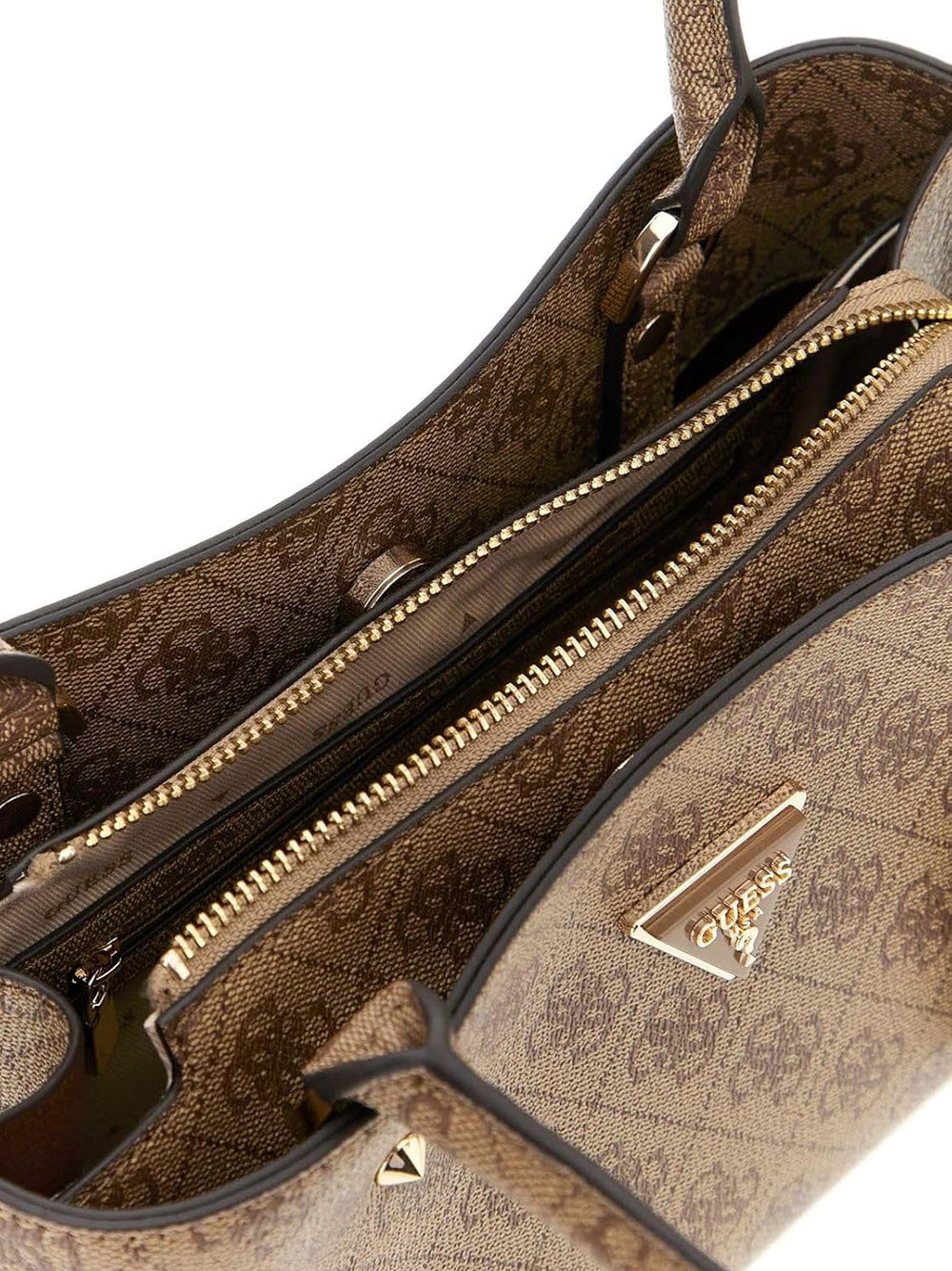 GUESS Borsa a Spalla logato Donna - modello HWSG6974090 Marrone