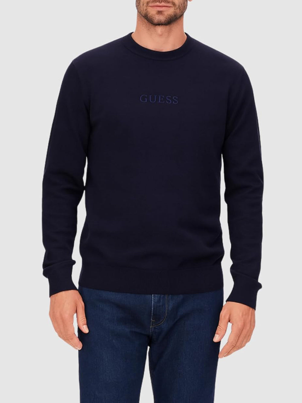 GUESS Maglione Uomo - modello M5YR08Z3FC2 Blu