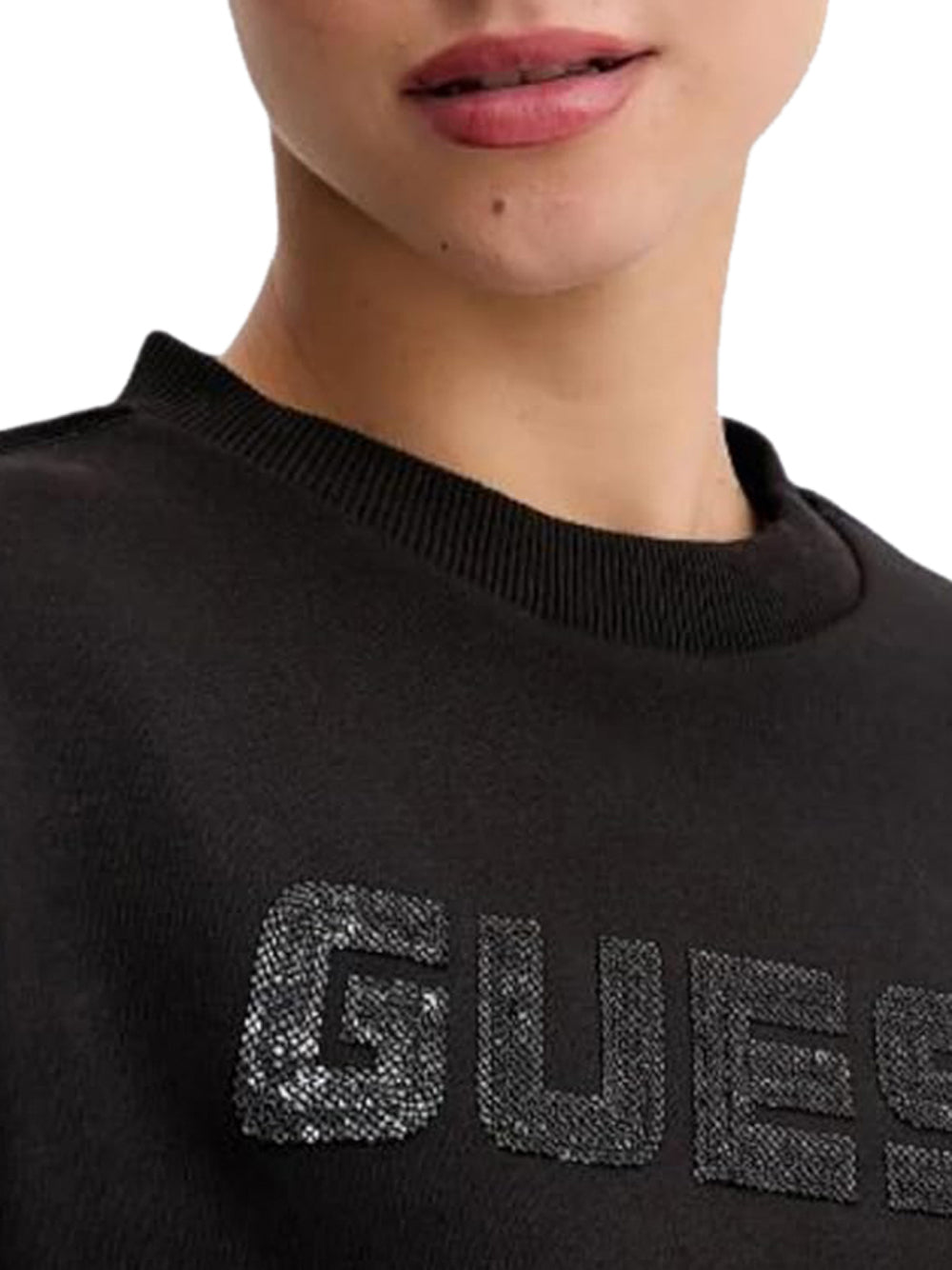 GUESS Felpa Donna - modello V5BQ10KB681 Nero