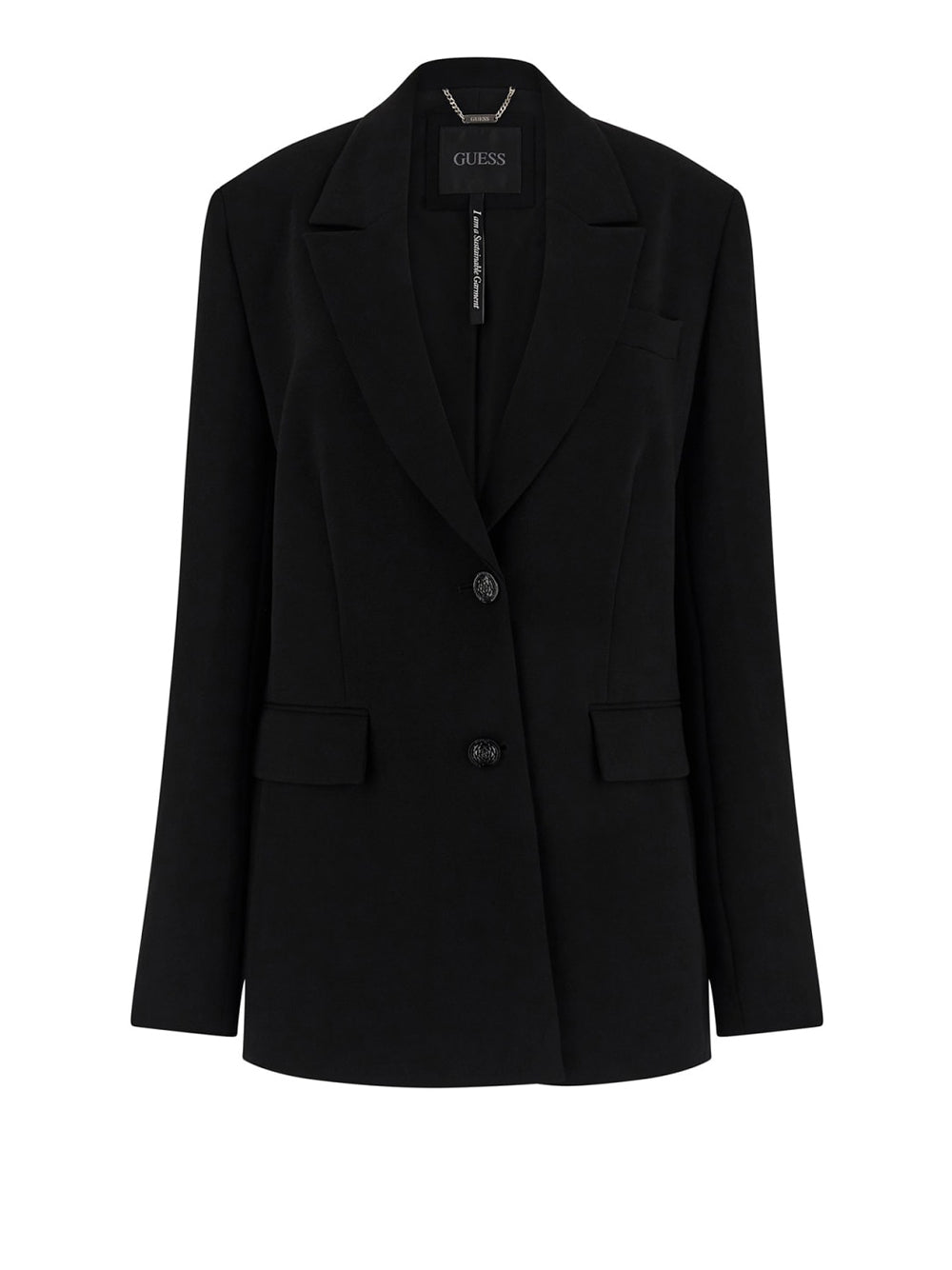 GUESS Giacca Donna - modello W5YN46WGHC2 Nero