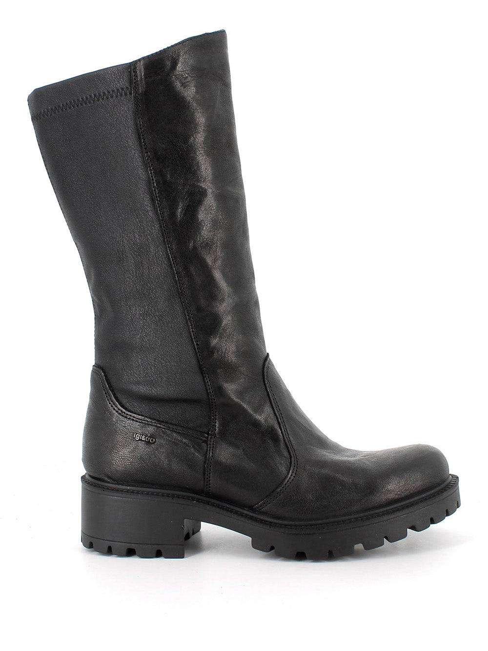 IGI&CO Stivali Biker Donna - modello 8663200 Nero