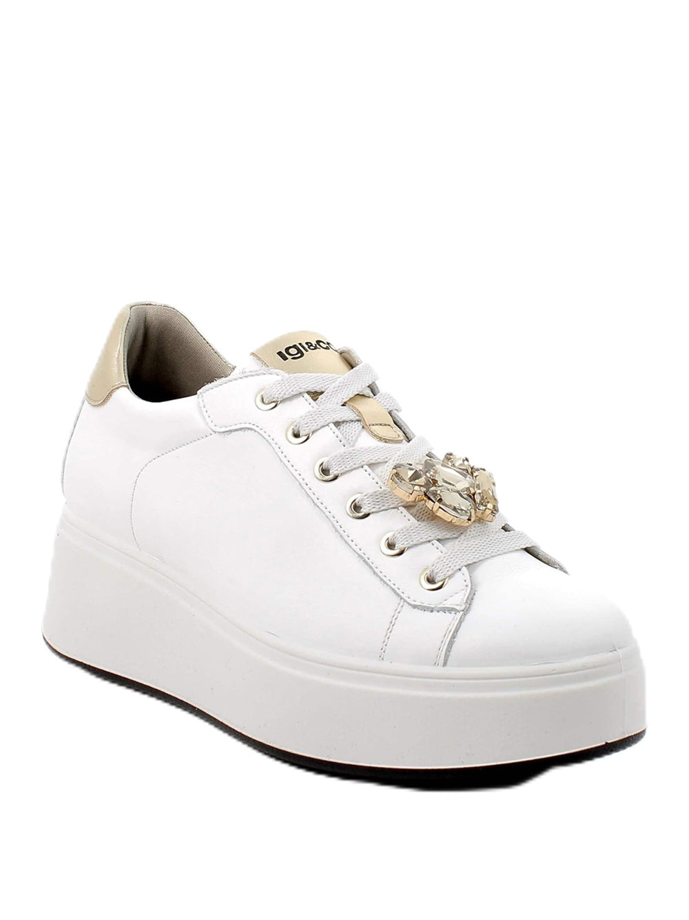 IGI&CO Sneakers con zeppa Donna - modello 8671211 Bianco
