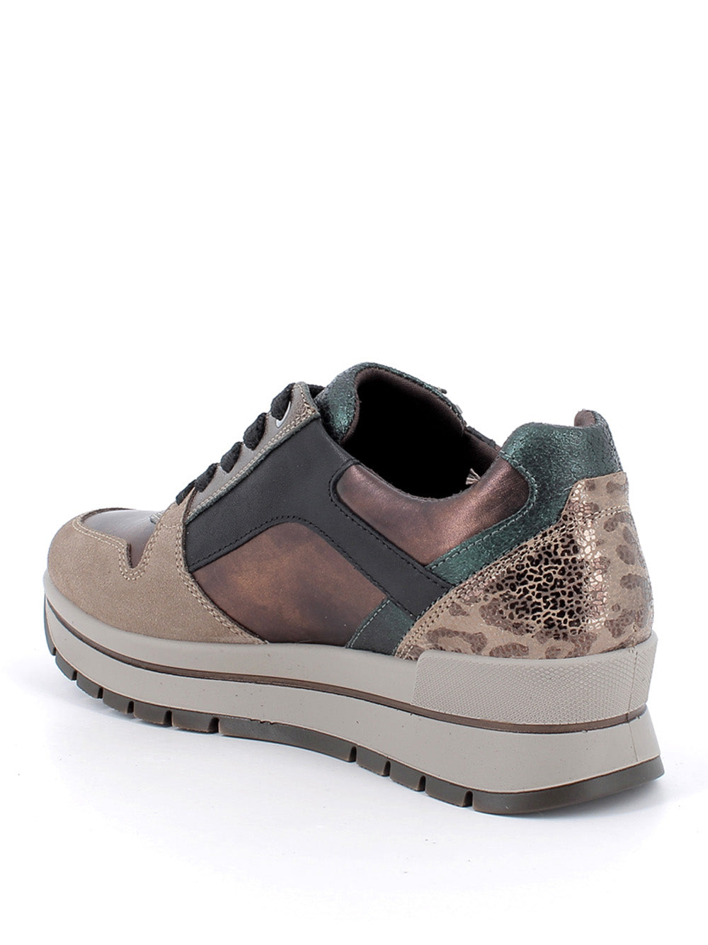 IGI&CO Sneakers con zip Donna - modello 8676177 Marrone