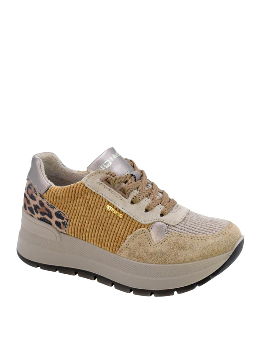 IGI&CO Sneakers con zeppa Donna - modello 8677611 Marrone