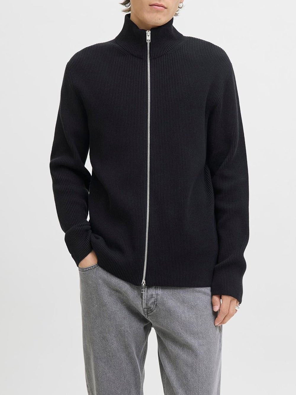 Jack e Jones JACK&JONES Cardigan Uomo - modello 12279409 Nero