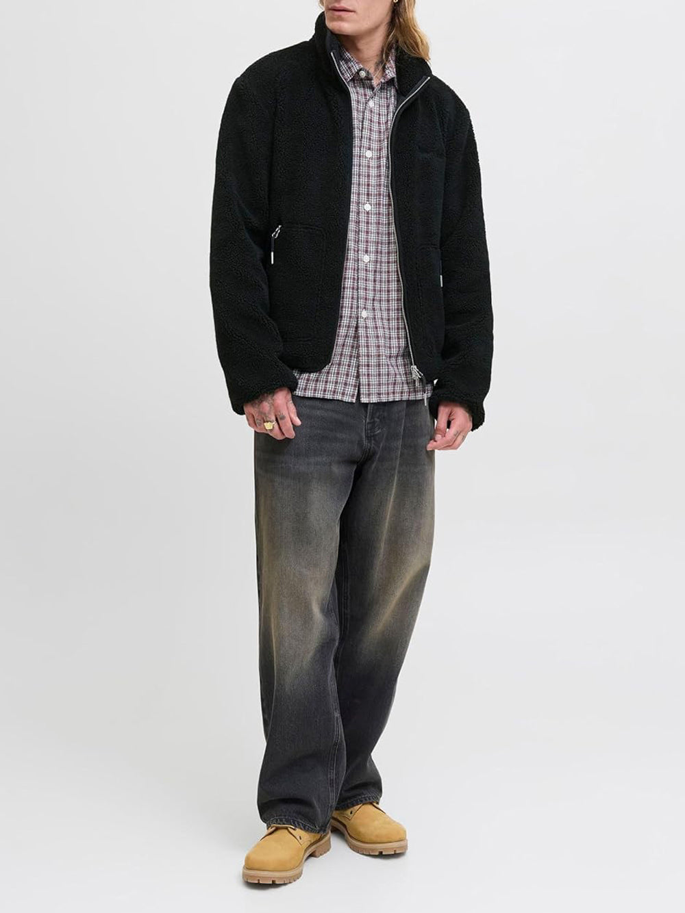 Jack e Jones JACK&JONES Giubbino Uomo - modello 12282890 Nero