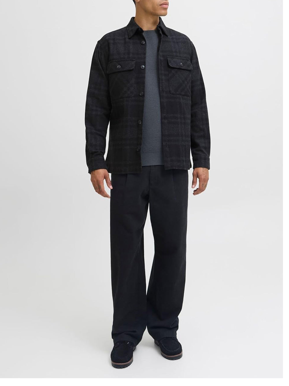 Jack e Jones JACK&JONES Camicia Uomo - modello 12286804 Nero