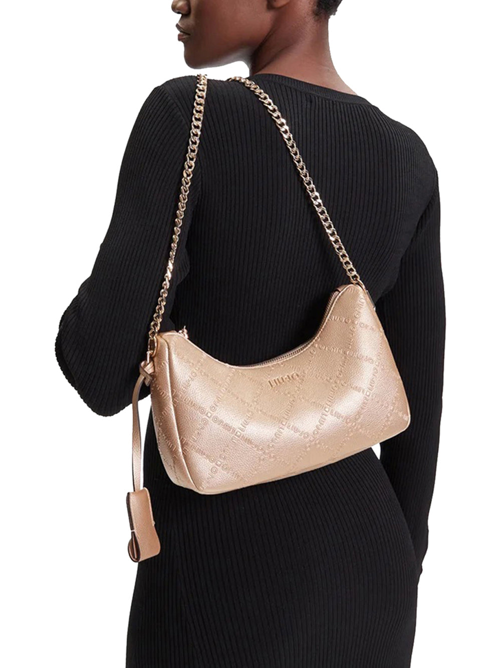 LIU.JO Borsa a Spalla Donna - modello AF5056E0538 Oro