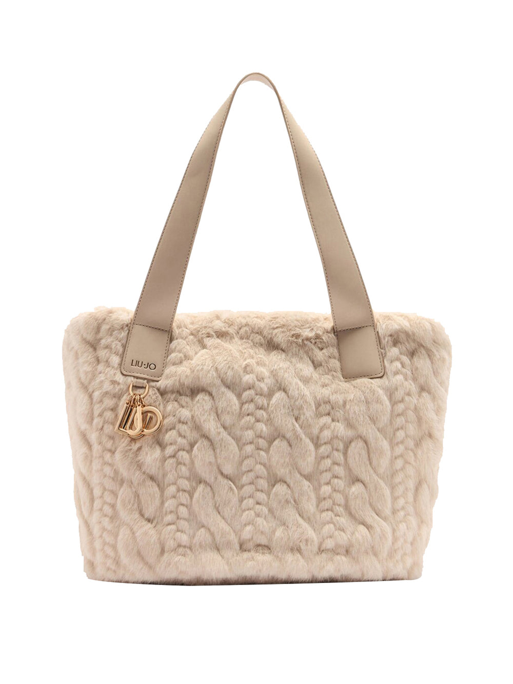LIU.JO Borsa Shopping Donna - modello AF5154E0305 Beige