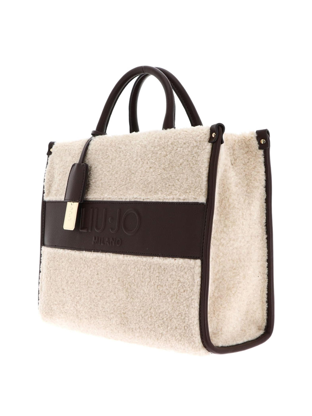 LIU.JO Borsa a Mano Donna - Testa di moro modello AF5206E0692 Marrone
