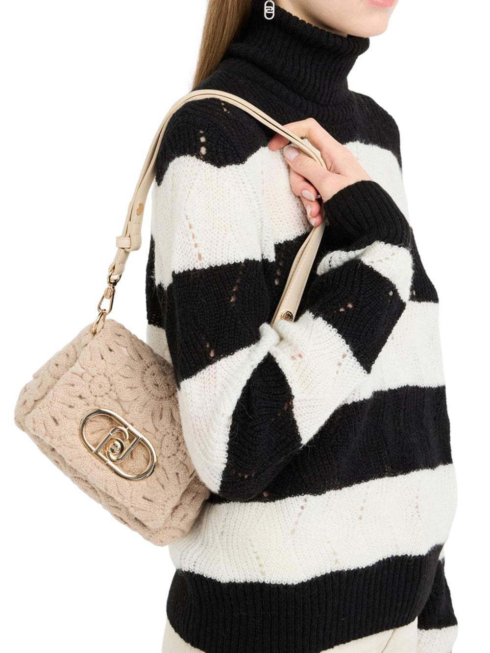 LIU.JO Borsa a Tracolla Donna - modello AF5269J0417 Bianco