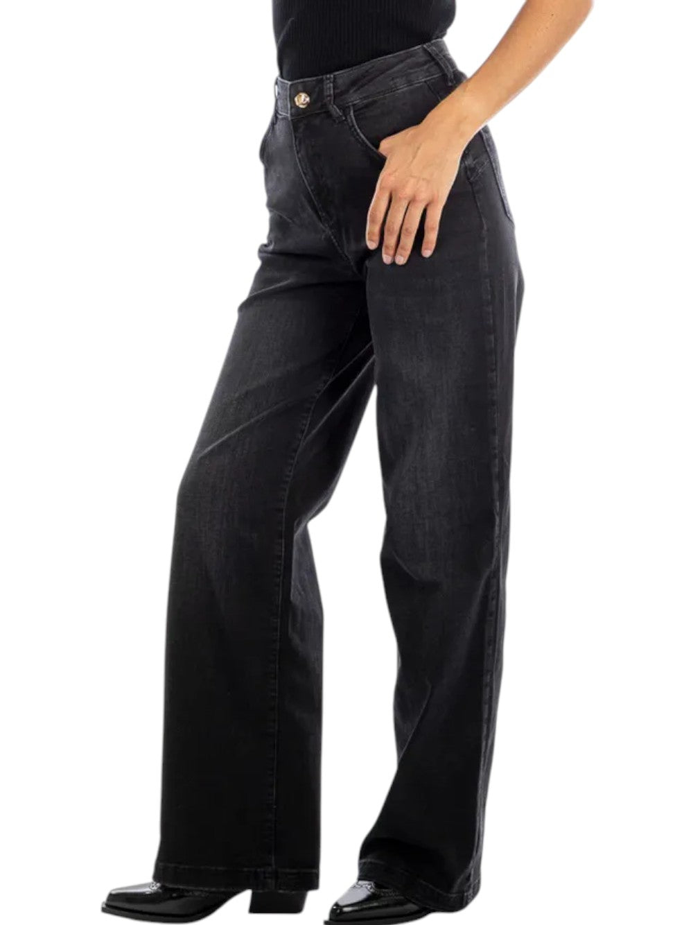 LIU.JO Pantalone Donna - modello TF5259D5023 Nero