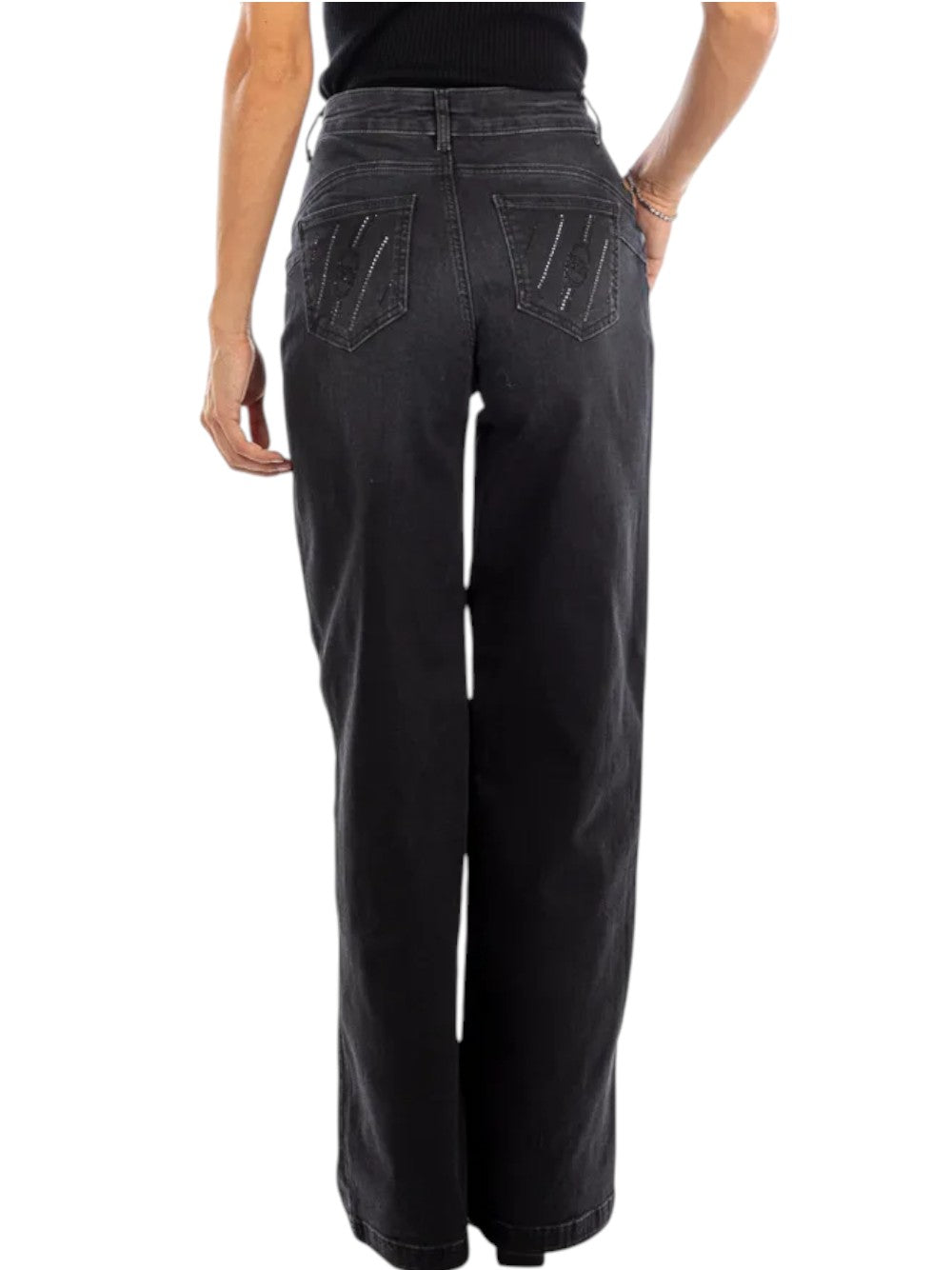 LIU.JO Pantalone Donna - modello TF5259D5023 Nero