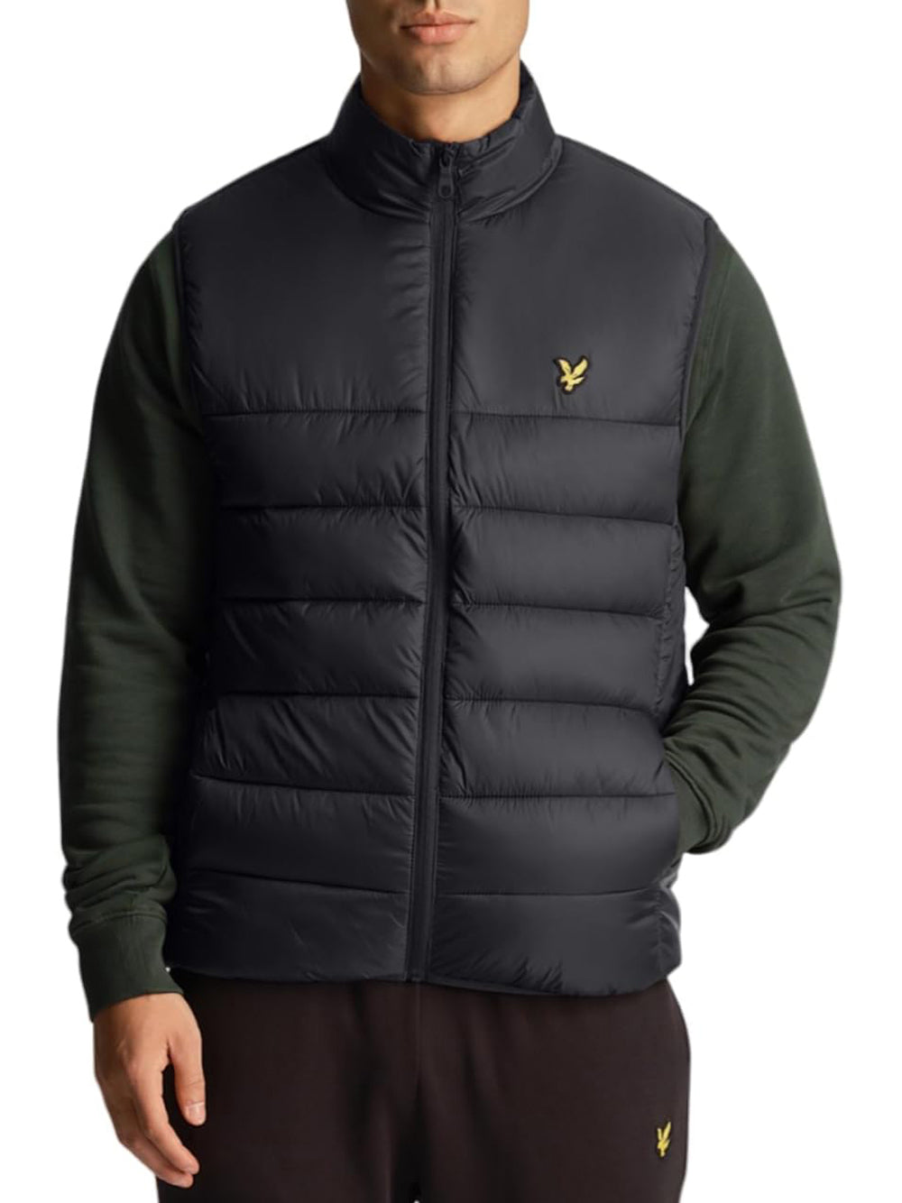 LYLE & SCOTT Giubbino Smanicato Uomo - modello JK1231V Nero