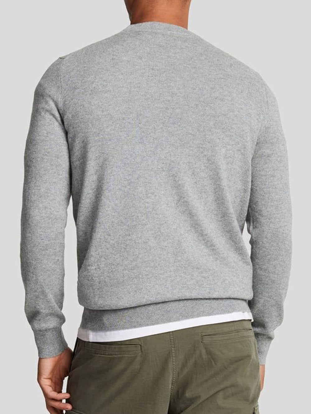 LYLE & SCOTT Maglione Uomo - modello KN2110VC Grigio