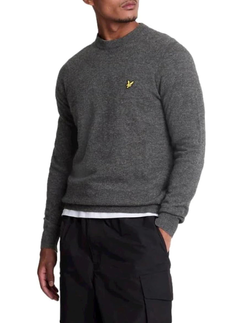 LYLE & SCOTT Maglione Uomo - modello KN2114VC Marrone