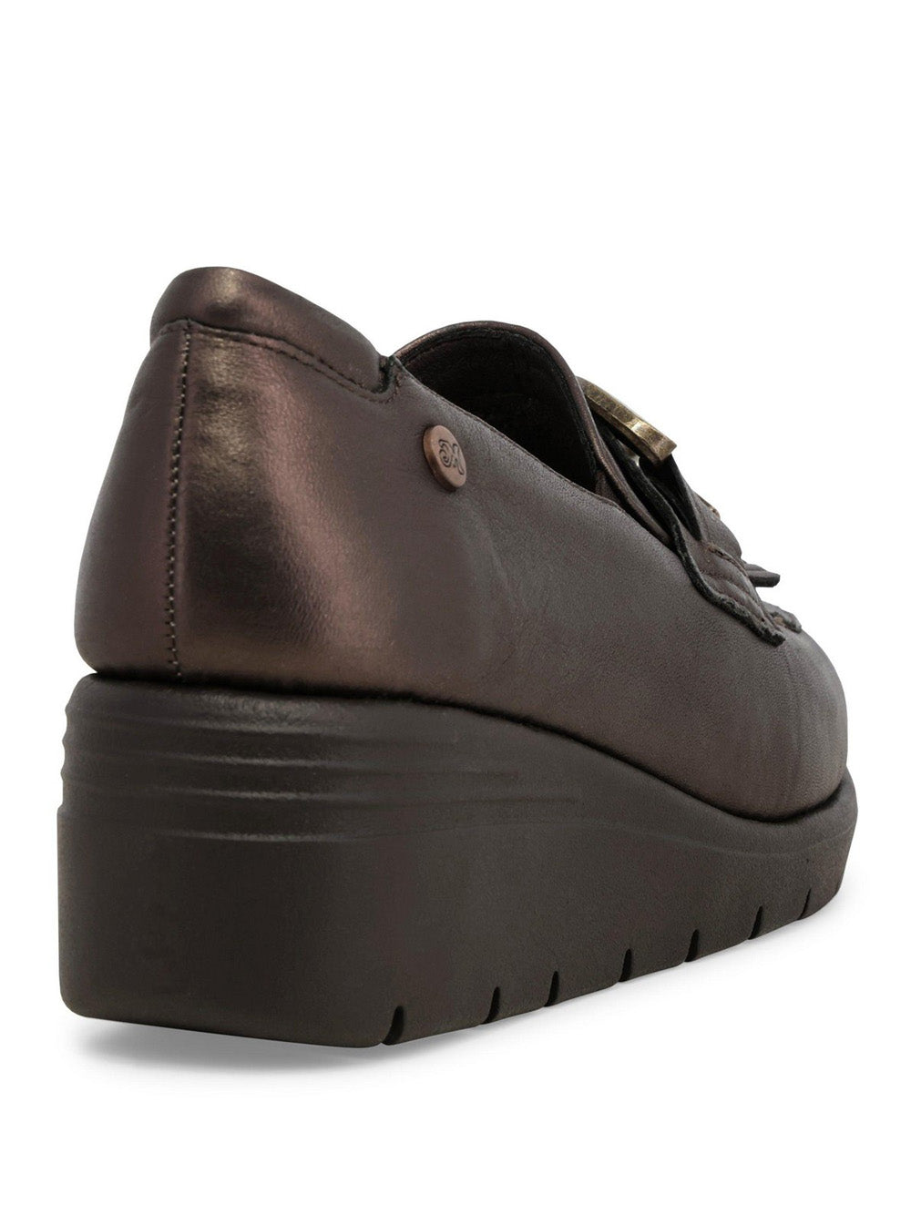 MELLUSO Mocassini con zeppa Donna - modello K55280 Bronzo