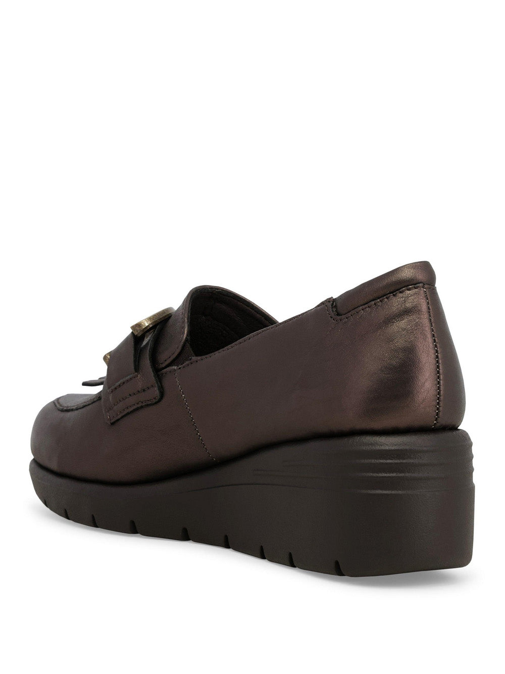MELLUSO Mocassini con zeppa Donna - modello K55280 Bronzo