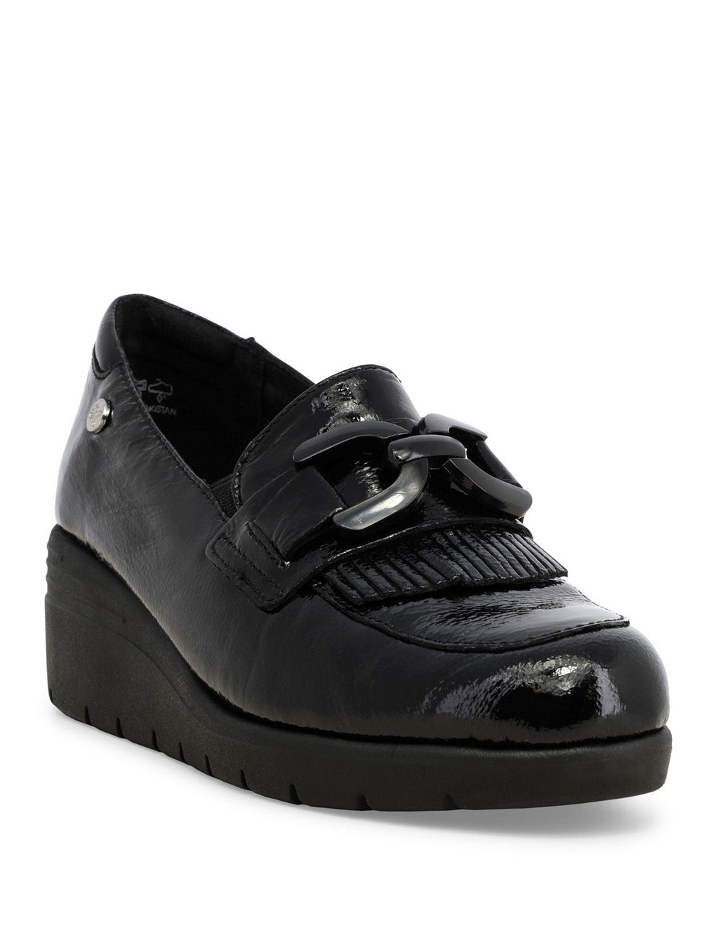 MELLUSO Mocassini con zeppa Donna - modello K55280 Nero