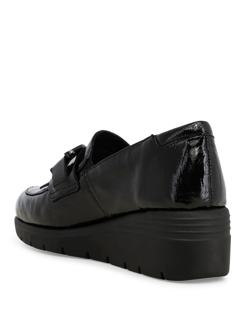 MELLUSO Mocassini con zeppa Donna - modello K55280 Nero