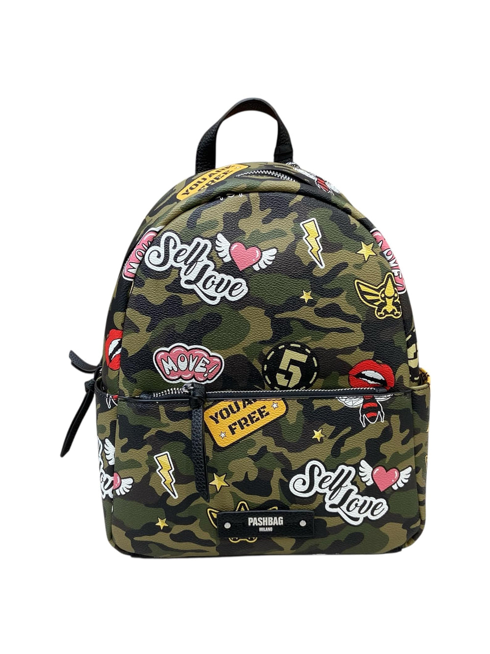 PASH BAG Borsa a Zainetto Donna - Militare modello 18710-CAR-W5B-P Verde
