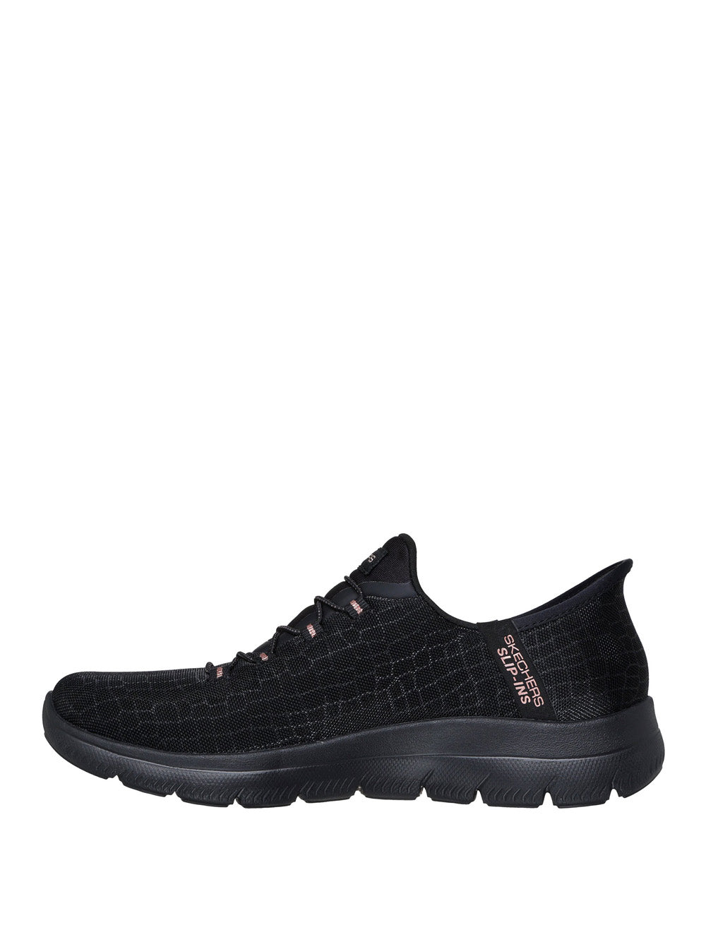 SKECHERS Sneakers slip-in Donna - modello 150128 Nero