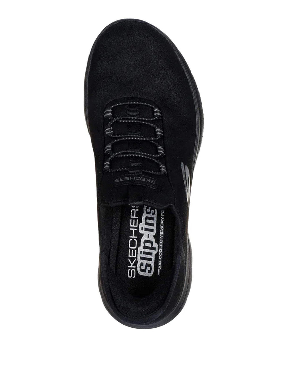 SKECHERS Sneakers slip-in Donna - modello 150254 Nero