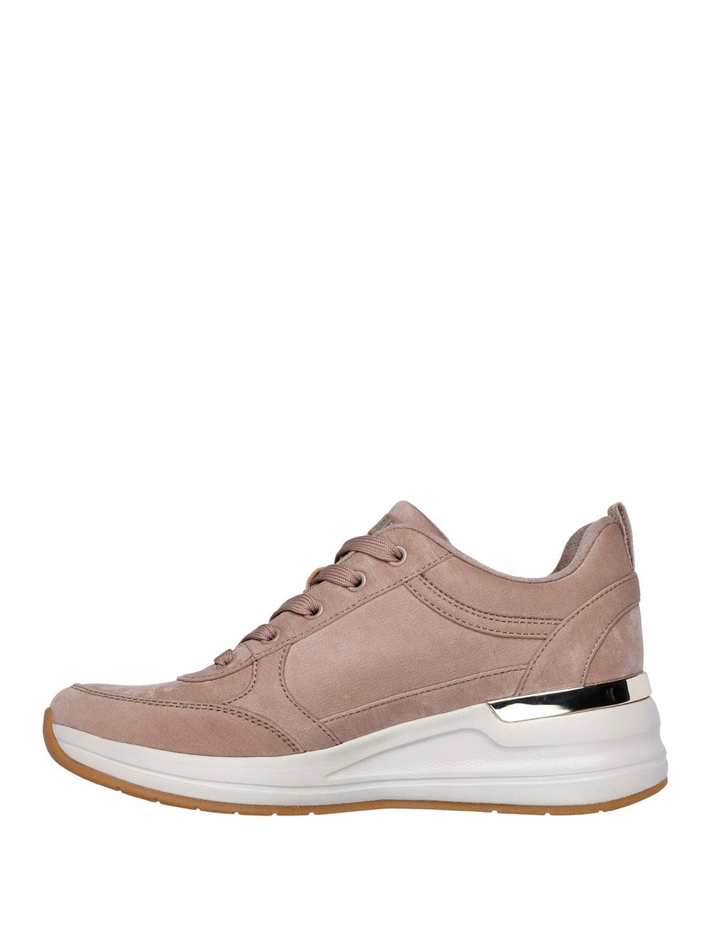 SKECHERS Sneakers con zeppa Donna - Taupe modello 177349 Marrone