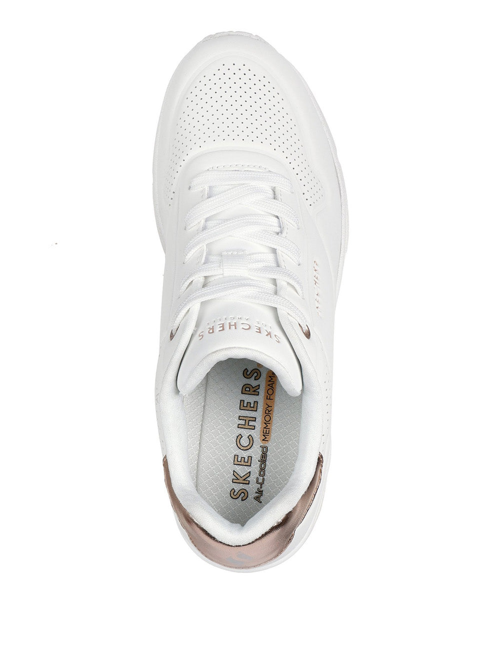 SKECHERS Sneakers Donna - modello 177520 Bianco