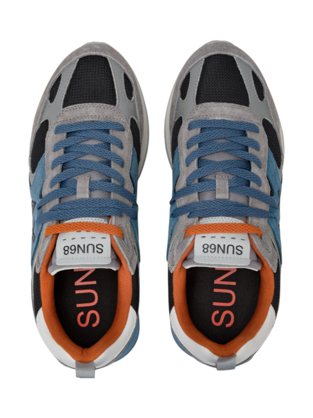 SUN68 Sneakers Uomo - modello Z45116 Grigio