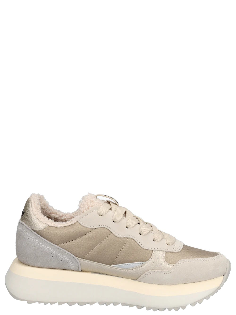 SUN68 Sneakers platform Donna - modello Z45210 Bianco