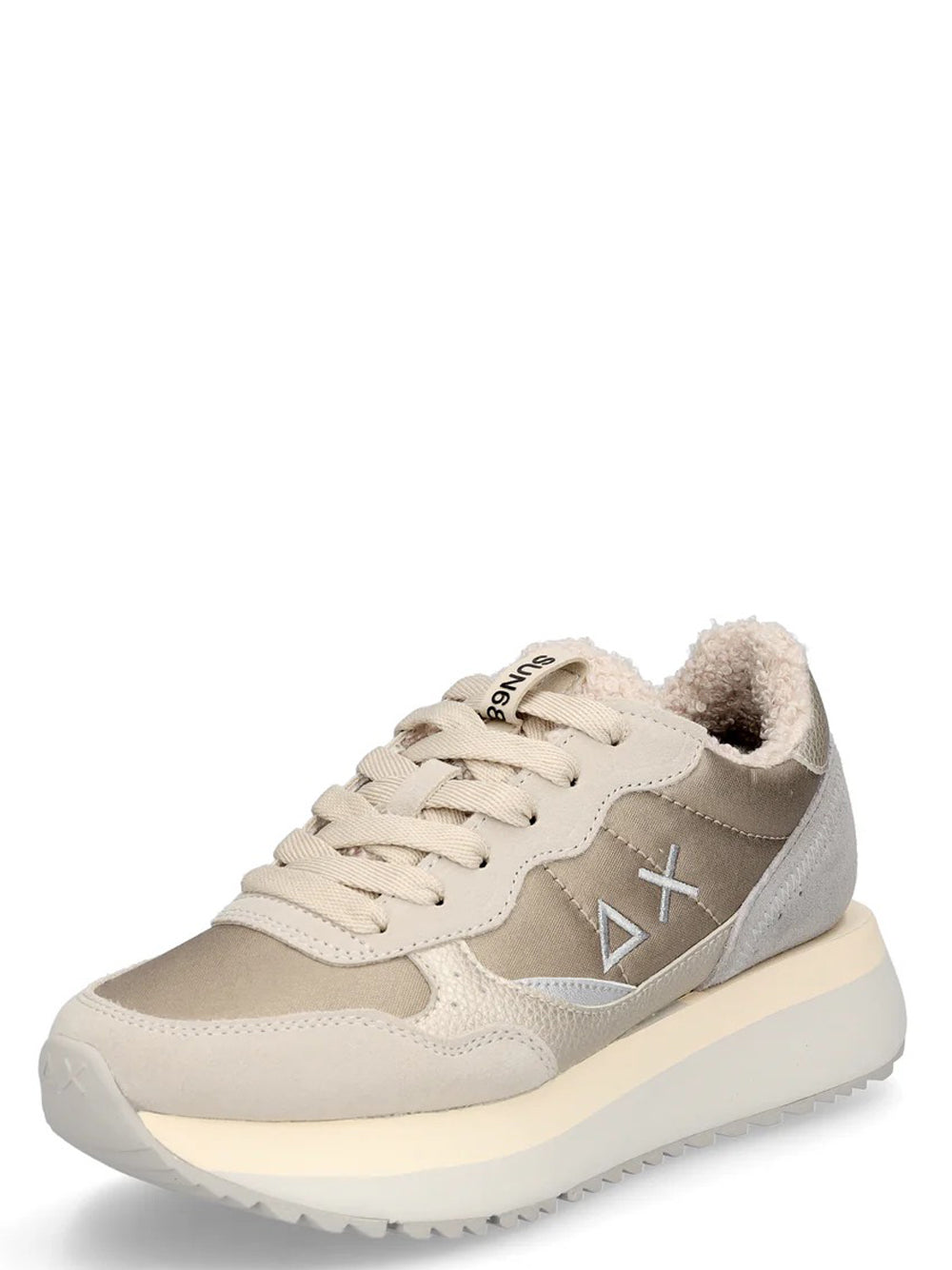 SUN68 Sneakers platform Donna - modello Z45210 Bianco