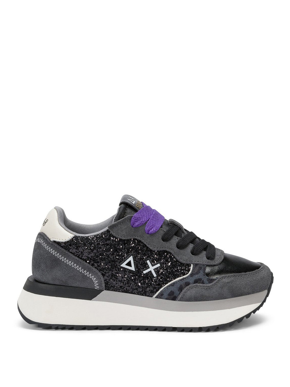 SUN68 Sneakers platform Donna - modello Z45212 Nero