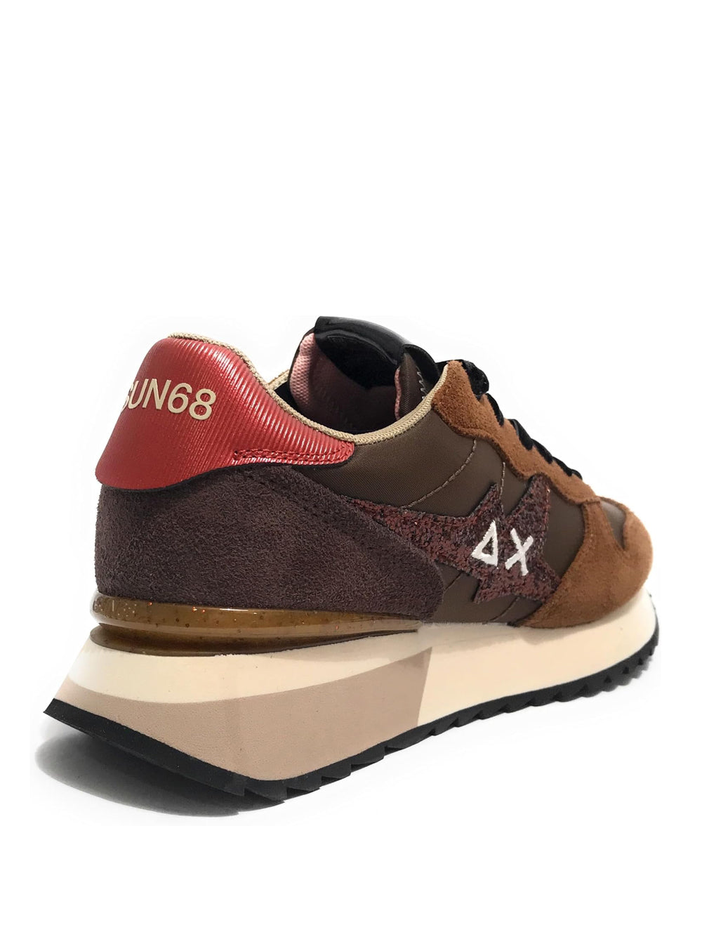 SUN68 Sneakers Donna - modello Z45217 Marrone