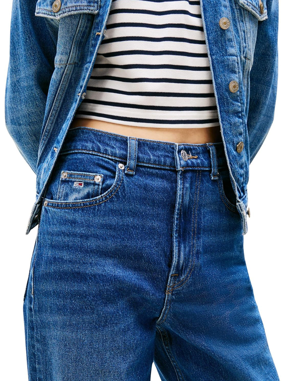 TOMMY HILFIGER Jeans Donna - modello DW0DW20054 Blu