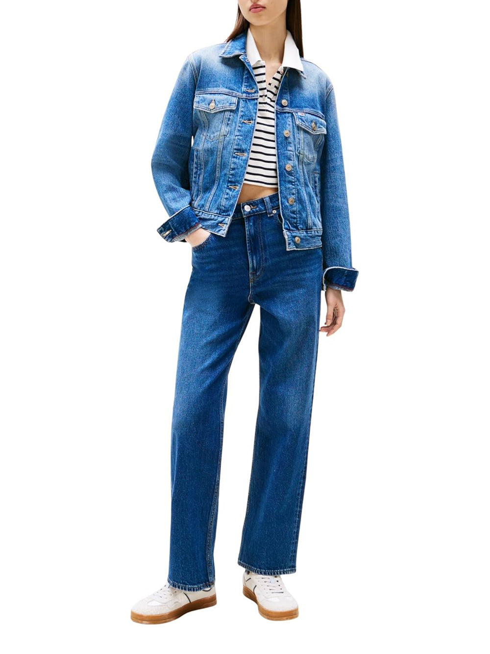 TOMMY HILFIGER Jeans Donna - modello DW0DW20054 Blu