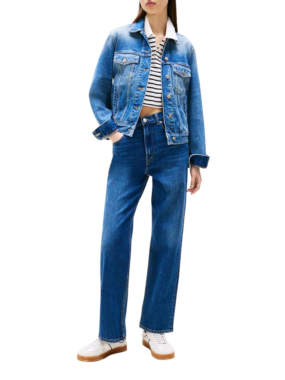 TOMMY HILFIGER Jeans Donna - modello DW0DW20054 Blu