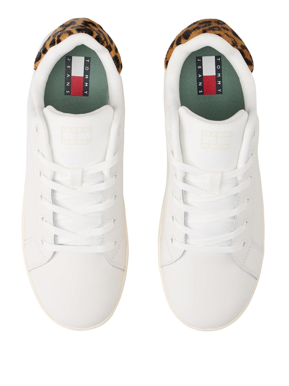 TOMMY HILFIGER Sneakers platform Donna - modello EN0EN02930 Bianco