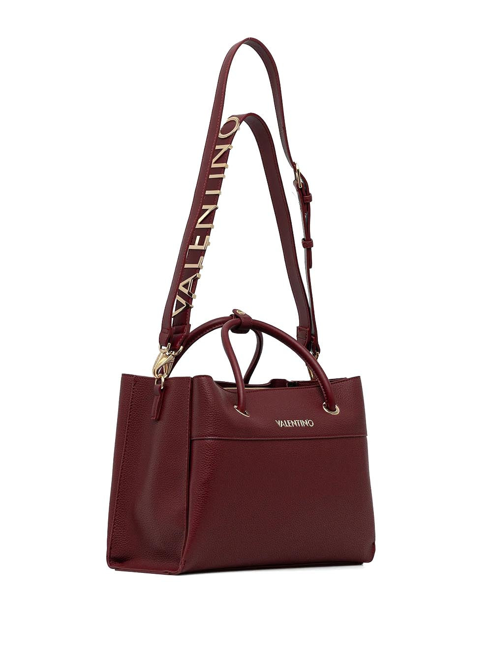 VALENTINO Borsa a Mano Donna - Bordò modello VBS5A802 Bordeaux
