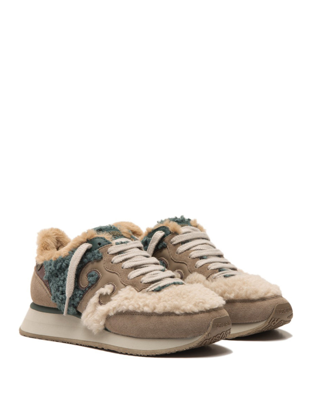 WUSHU Sneakers Donna - modello MW23 Marrone