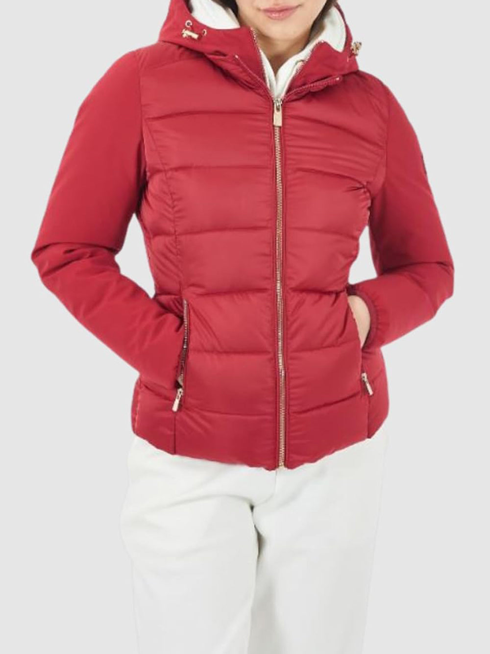 YES ZEE Giubbino Donna - modello J045M800 Rosso