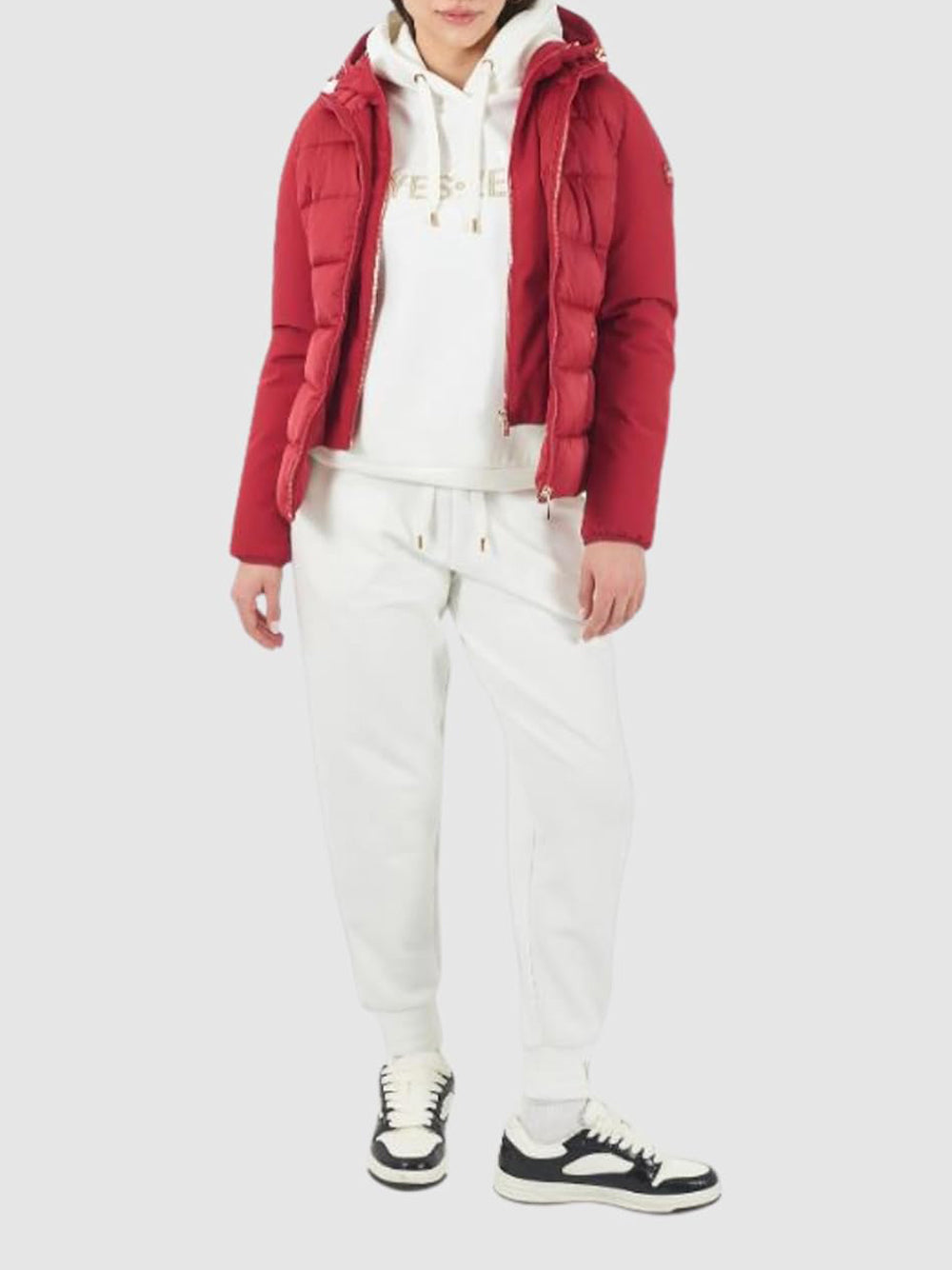 YES ZEE Giubbino Donna - modello J045M800 Rosso